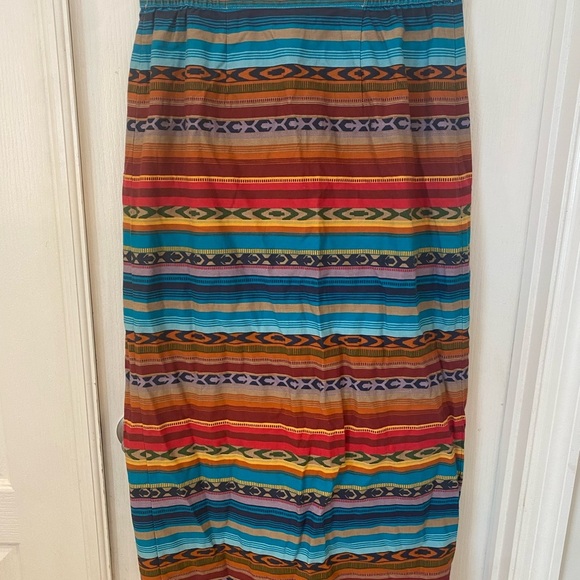 Sun River Clothing Co. Womens Vintage Southwestern Long Wrap Skirt Size Medium - Picture 5 of 6